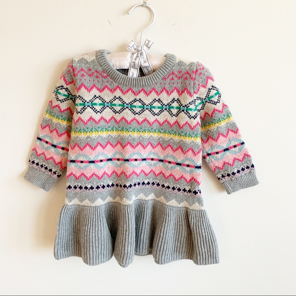 Girls Gap sweater dress 6-12 months